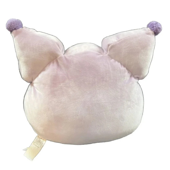 NEW Miniso X Sanrio Kuromi Ultra Soft 15" Plush Pillow Back Cushion - Picture 2 of 4